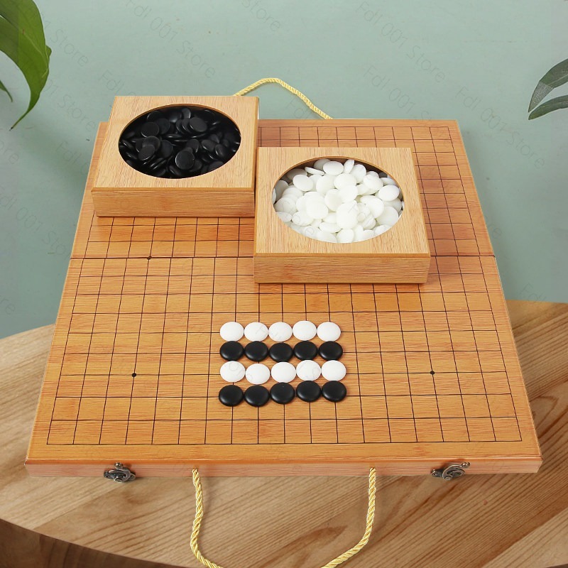 Board Game Go - 19-Way Go Set Backgammon Board Game