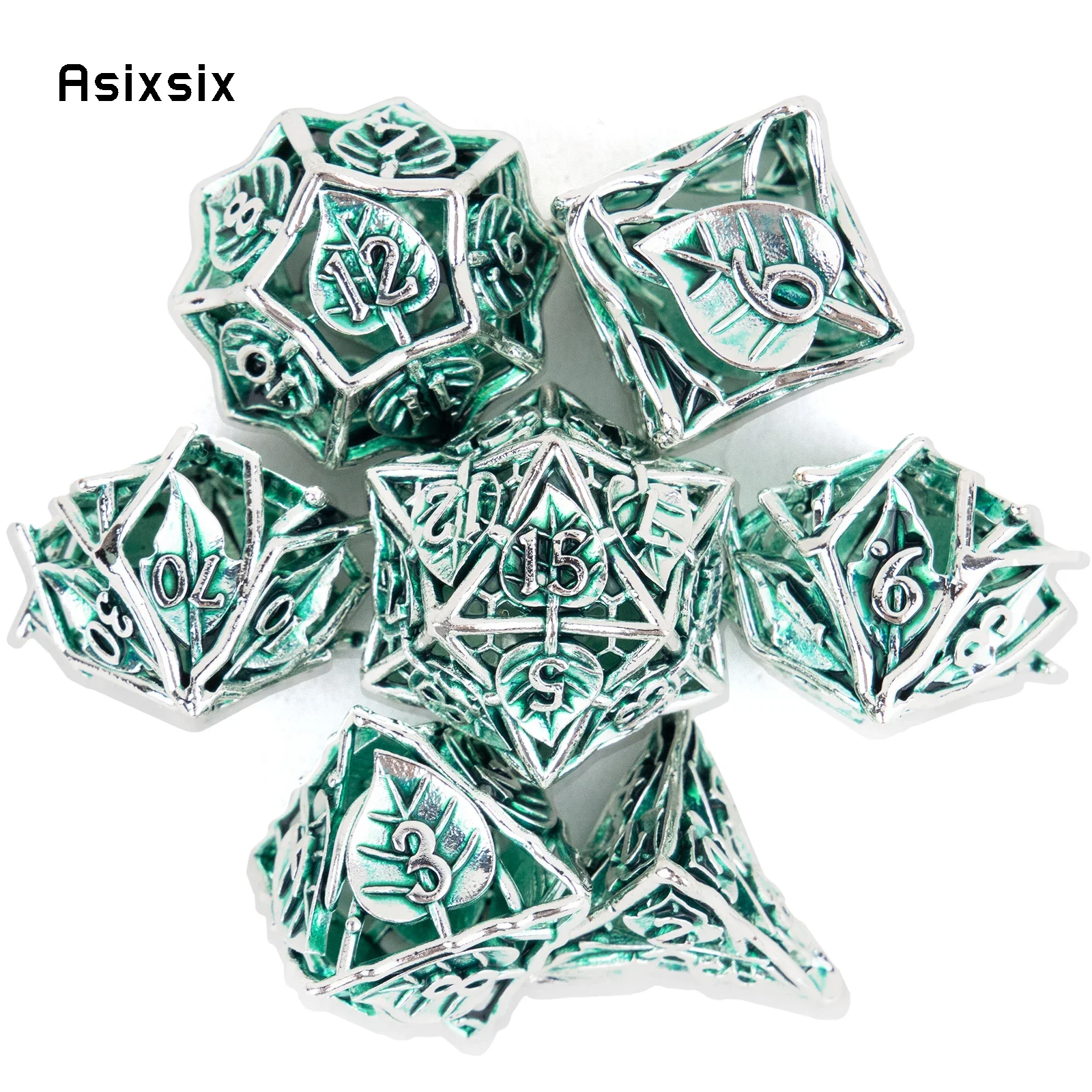 Dice Set Polyhedral - Metal Dice, Perfect For Tabletop Rpgs