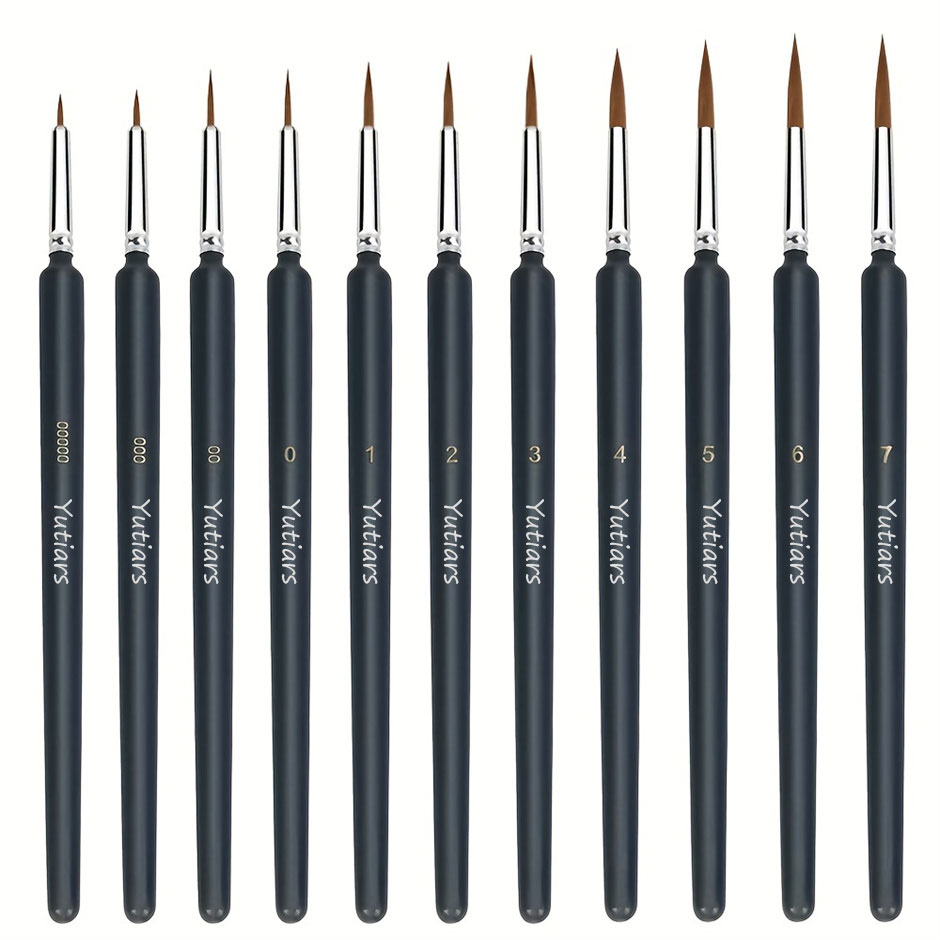 Miniature Painting Set - 11/22pcs Miniature Paint Brushes Set Fine