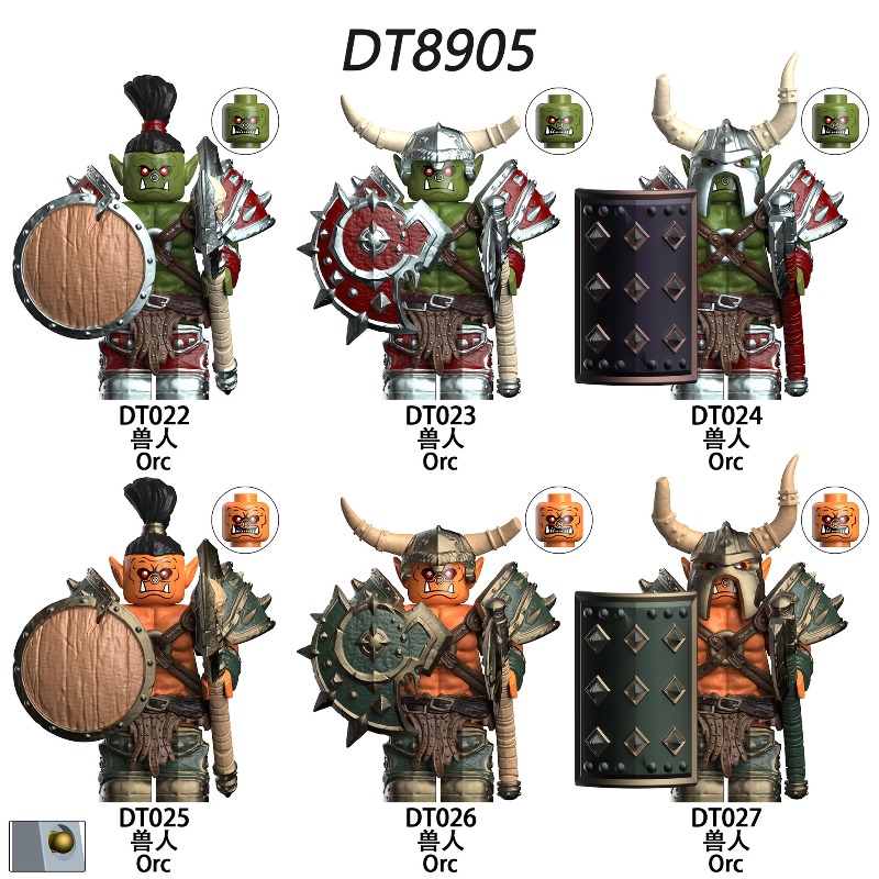 Board Game Empire - Humanoid dolls, Warcraft series orc building