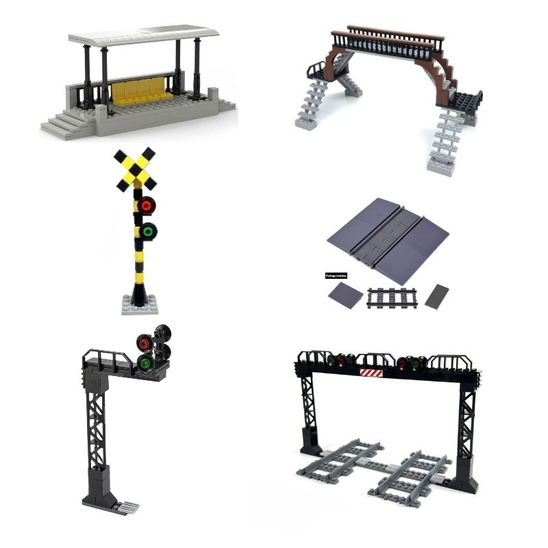 Lego Set City - MOC City Series Building Block Model