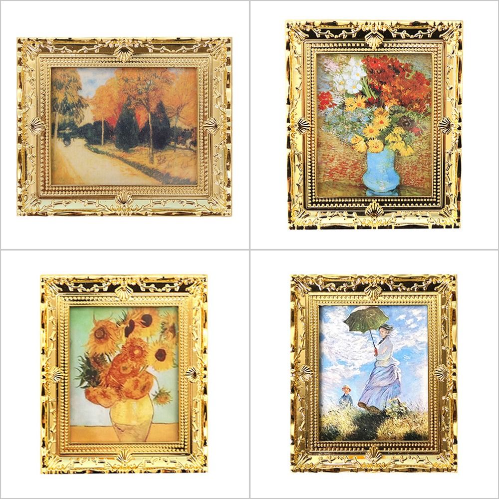 1/12 Dollhouse Miniature Oil P - Miniature Painting Set review and price