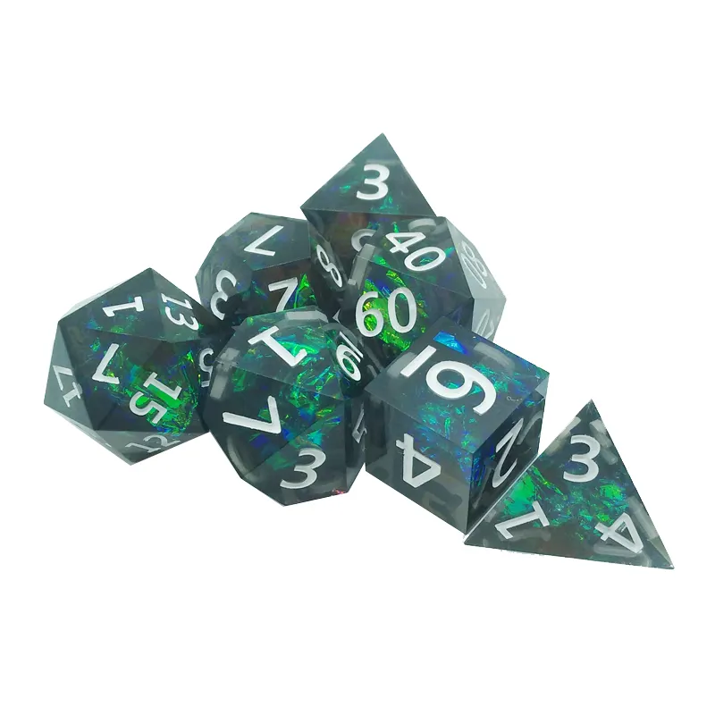 7PCS resin sharp polyhedral di - Dice Set Polyhedral review and price