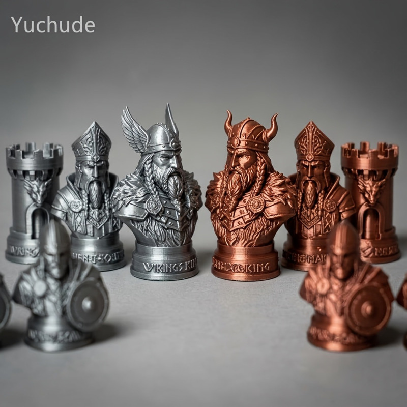 Viking Chess Pieces 3D Printed - Board Game Vikings review and price