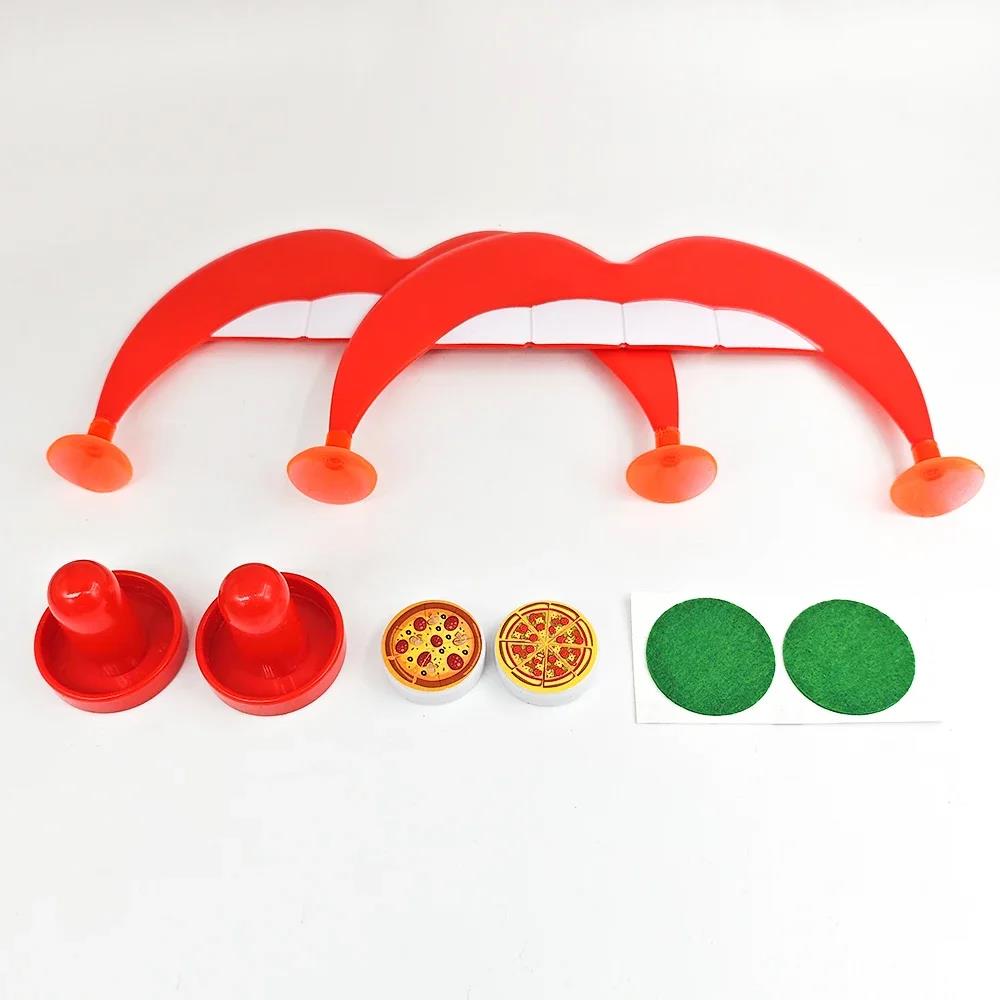 Desktop Pizza Ice Hockey Toy b - Board Game Harmonies review and price