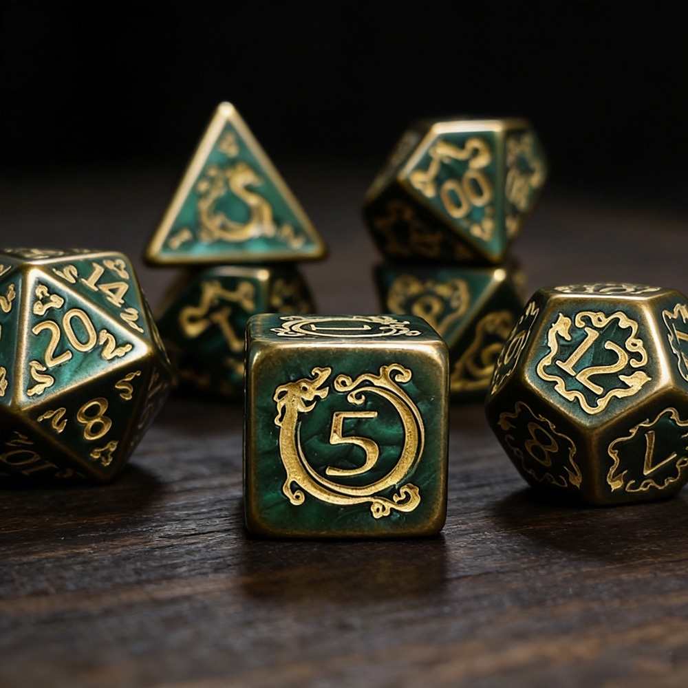 DND Dice 7Pcs/set Dragon Patte - Dice Set Polyhedral review and price