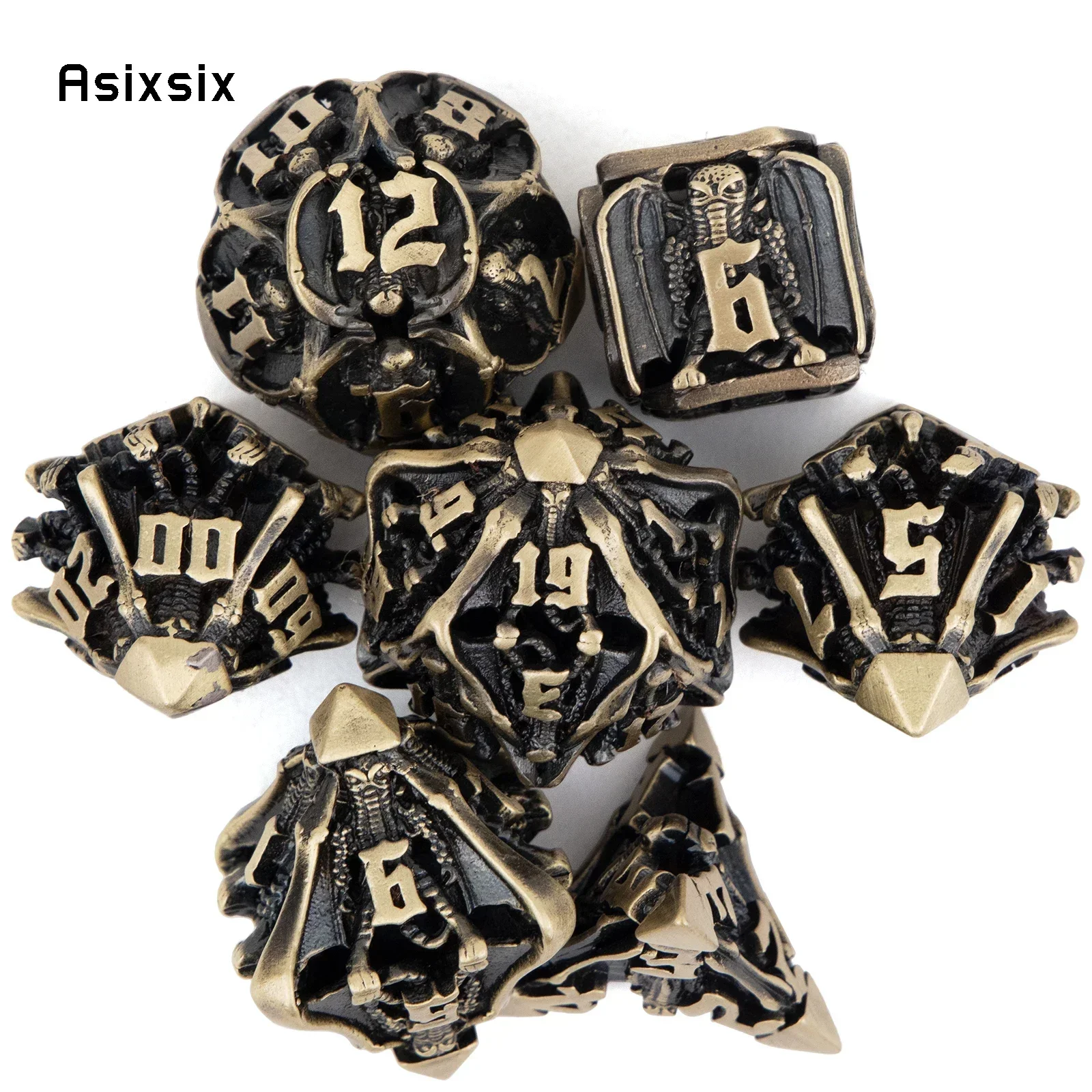 Metal Dice, Perfect For Tablet - Dice Set Polyhedral review and price