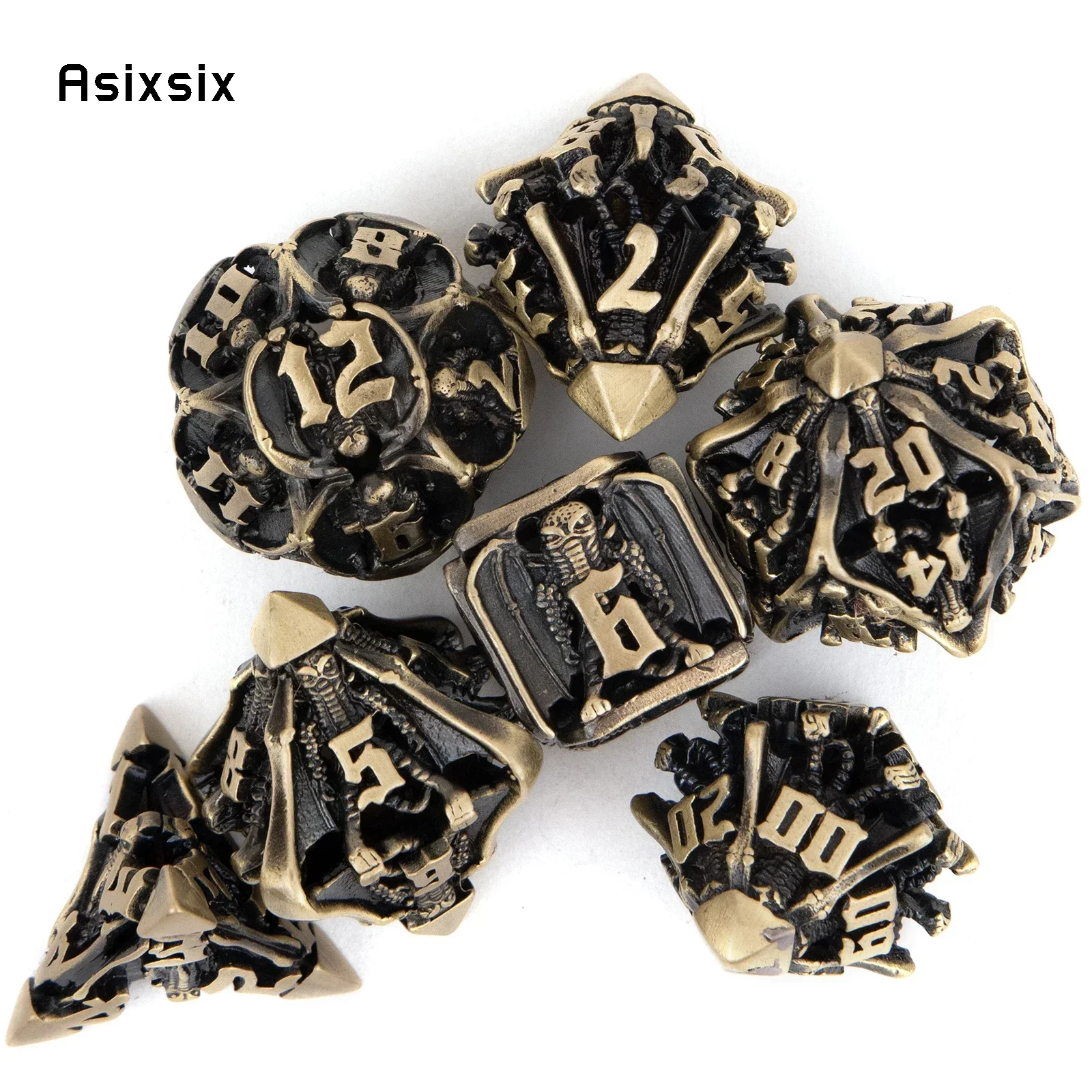 Metal Dice, Perfect For Tablet - Dice Set Polyhedral review and price
