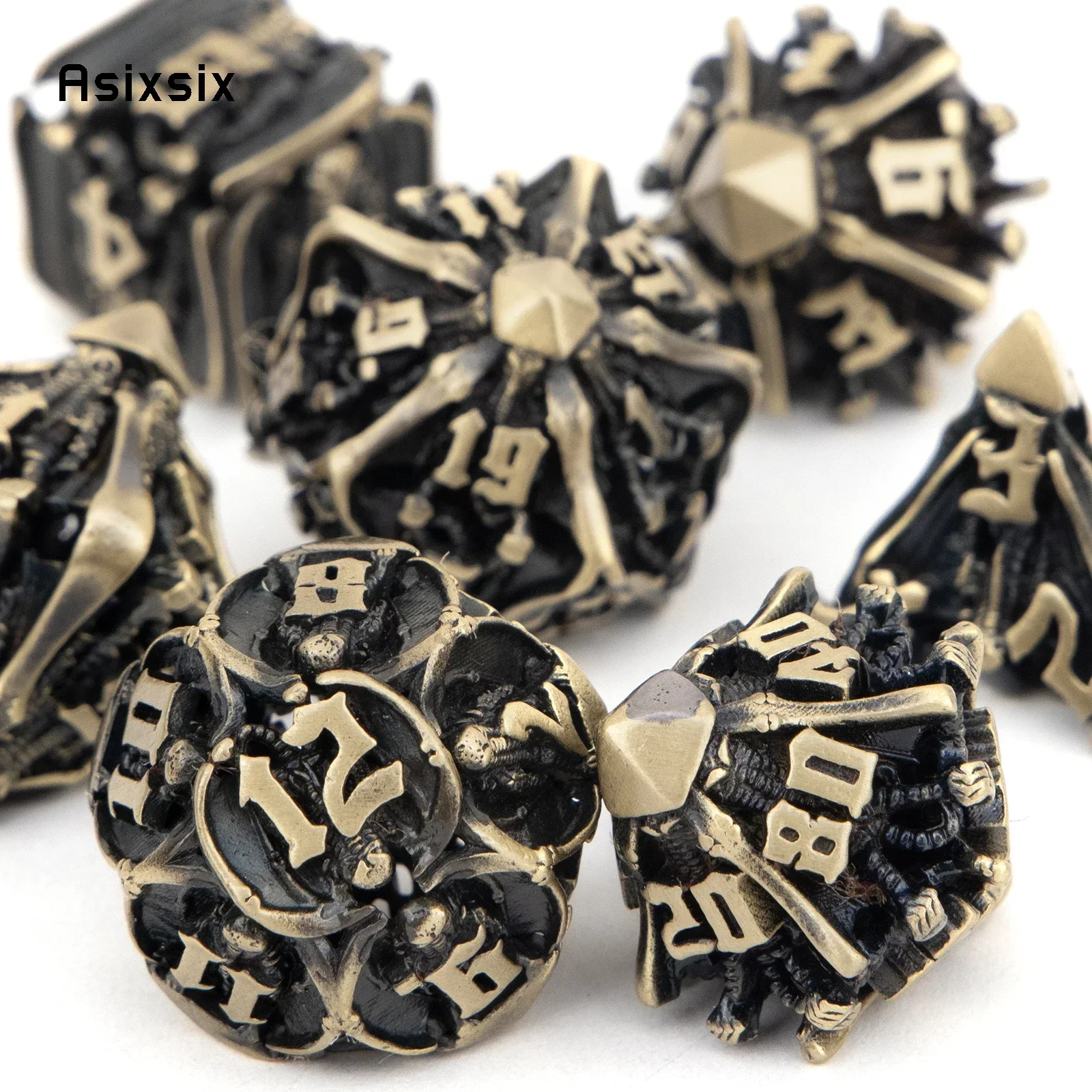 Metal Dice, Perfect For Tablet - Dice Set Polyhedral review and price