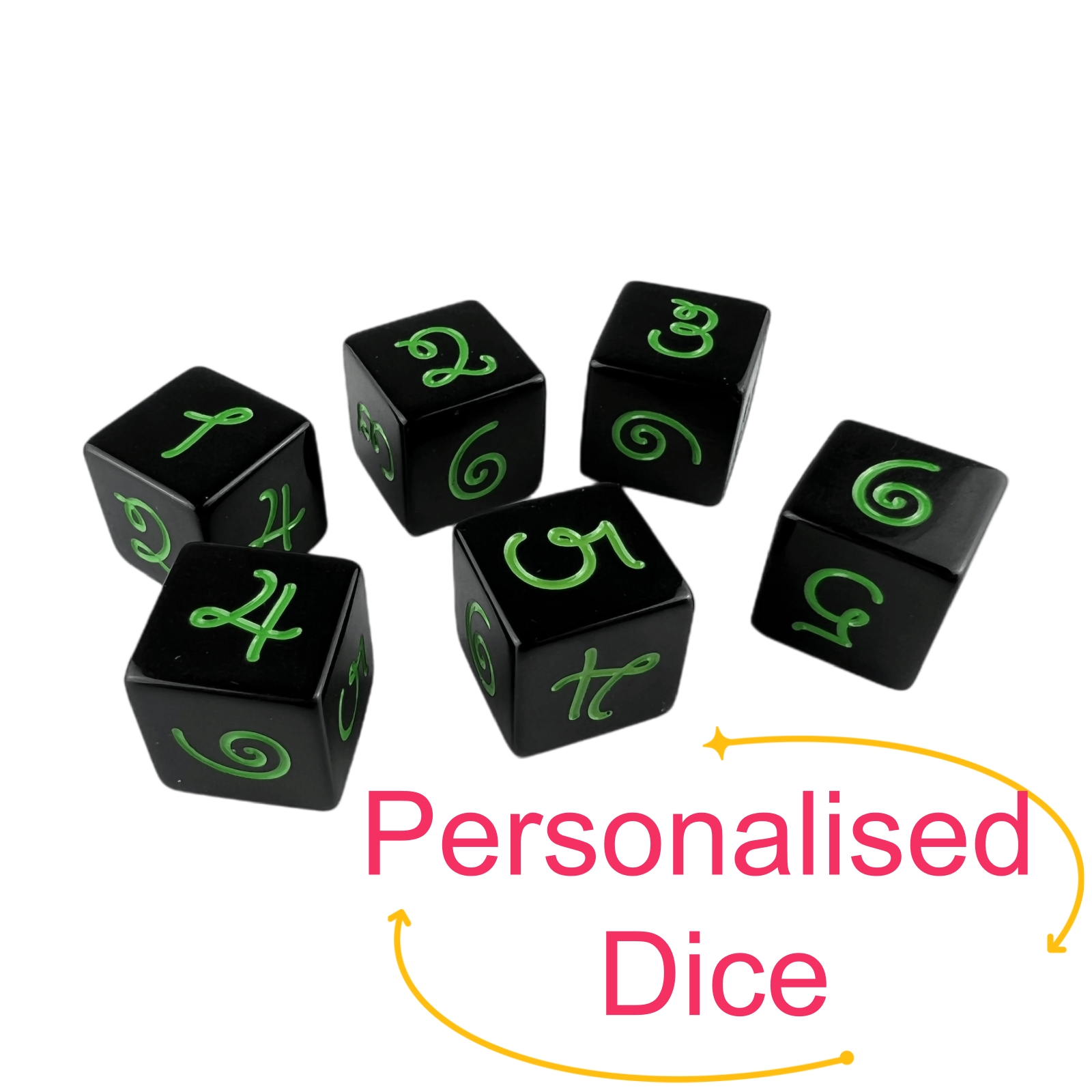 Personalised Dice - Customize  - Board Game Logo review and price