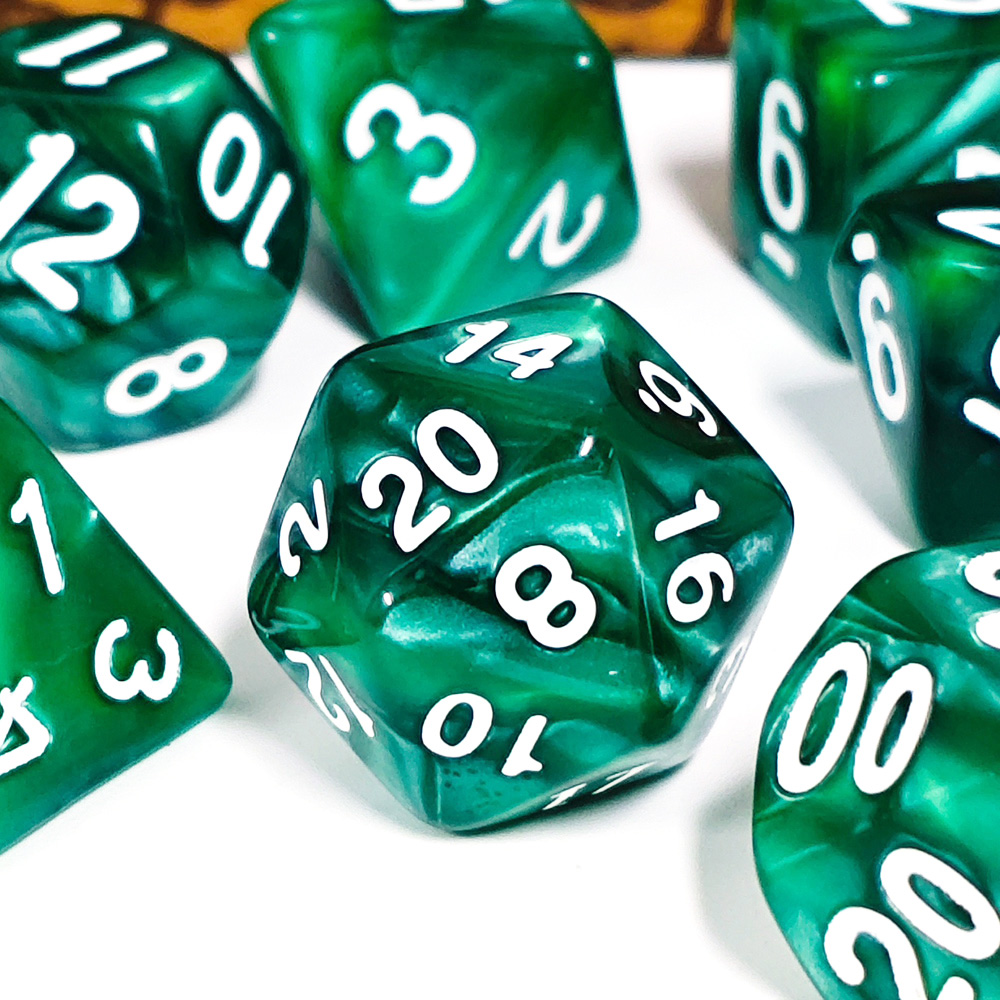 7Pcs/Set Pearl Dice Polyhedral - Dice Set Polyhedral review and price