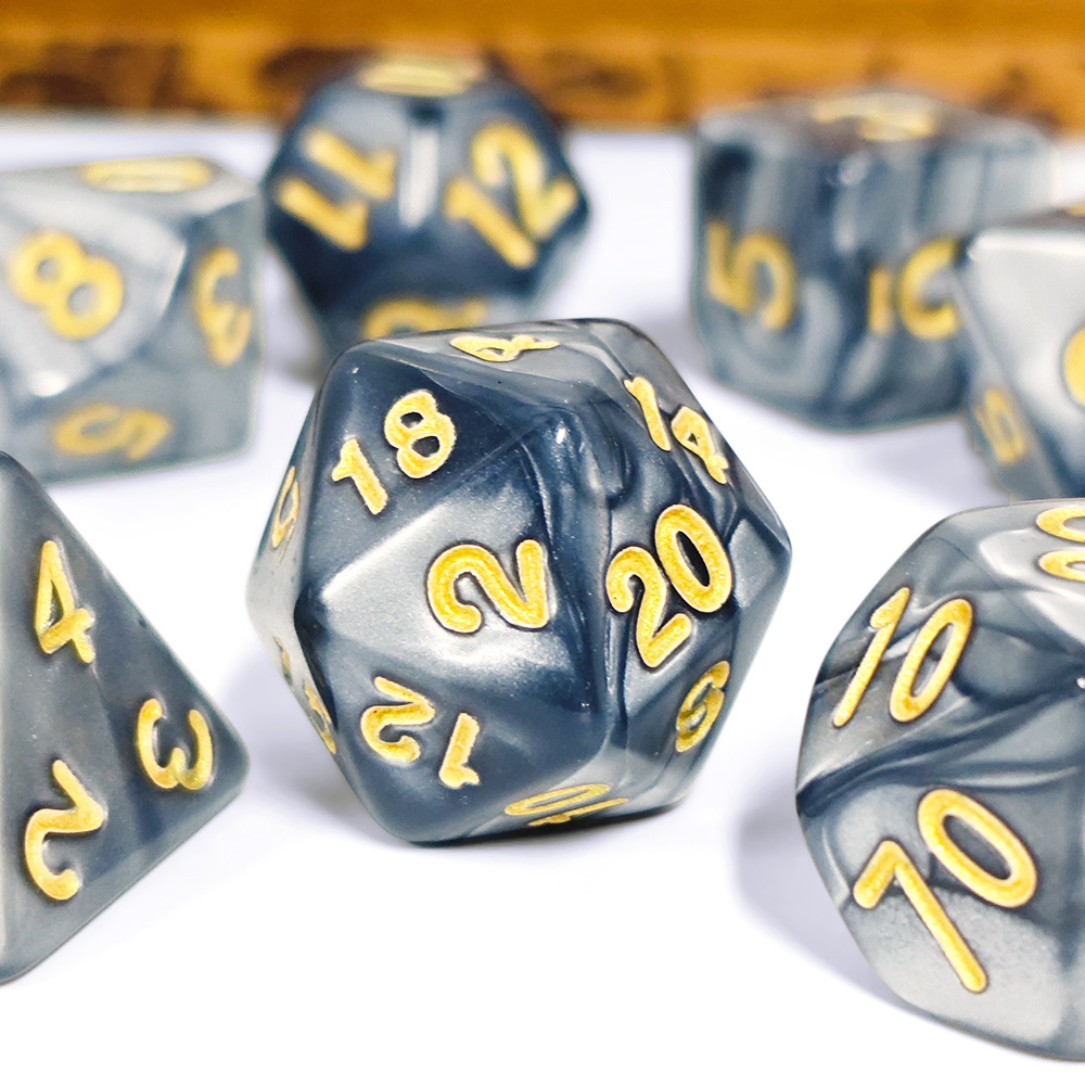 7Pcs/Set Pearl Dice Polyhedral - Dice Set Polyhedral review and price
