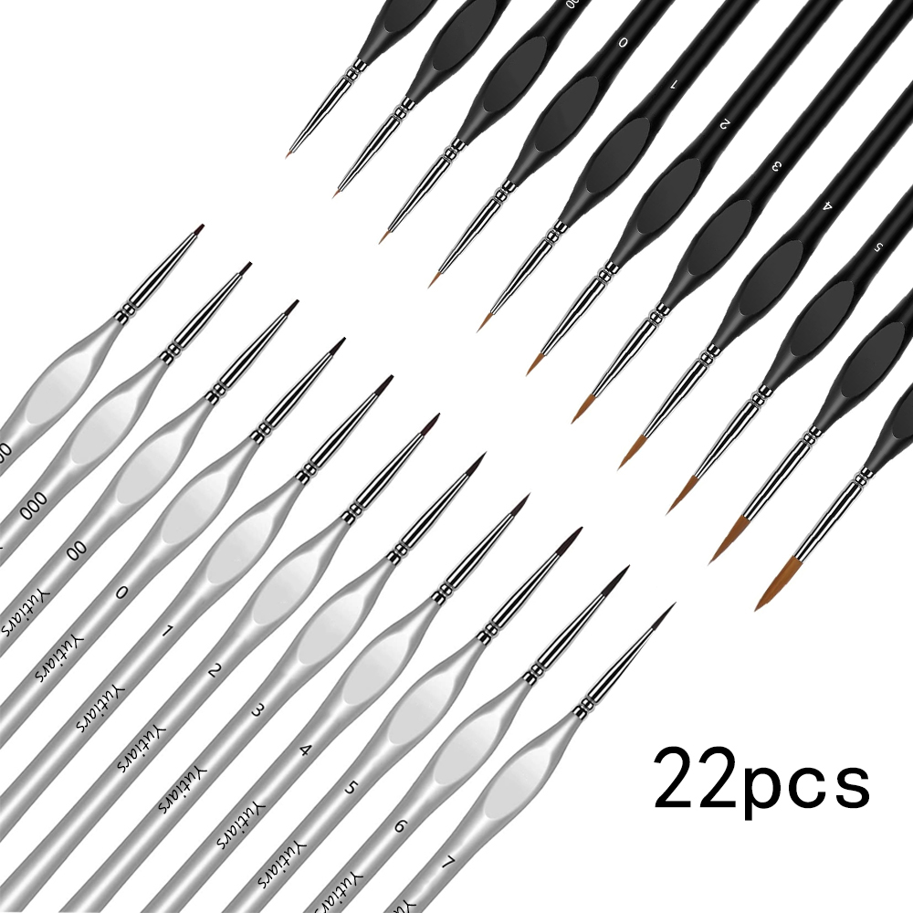 22 Pcs Miniature Detail Paint  - Miniature Painting Set review and price