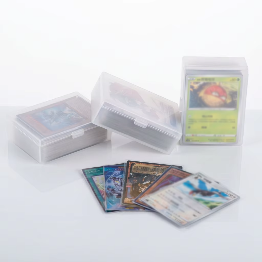 Trading deck box,transparent p - Board Game Store review and price
