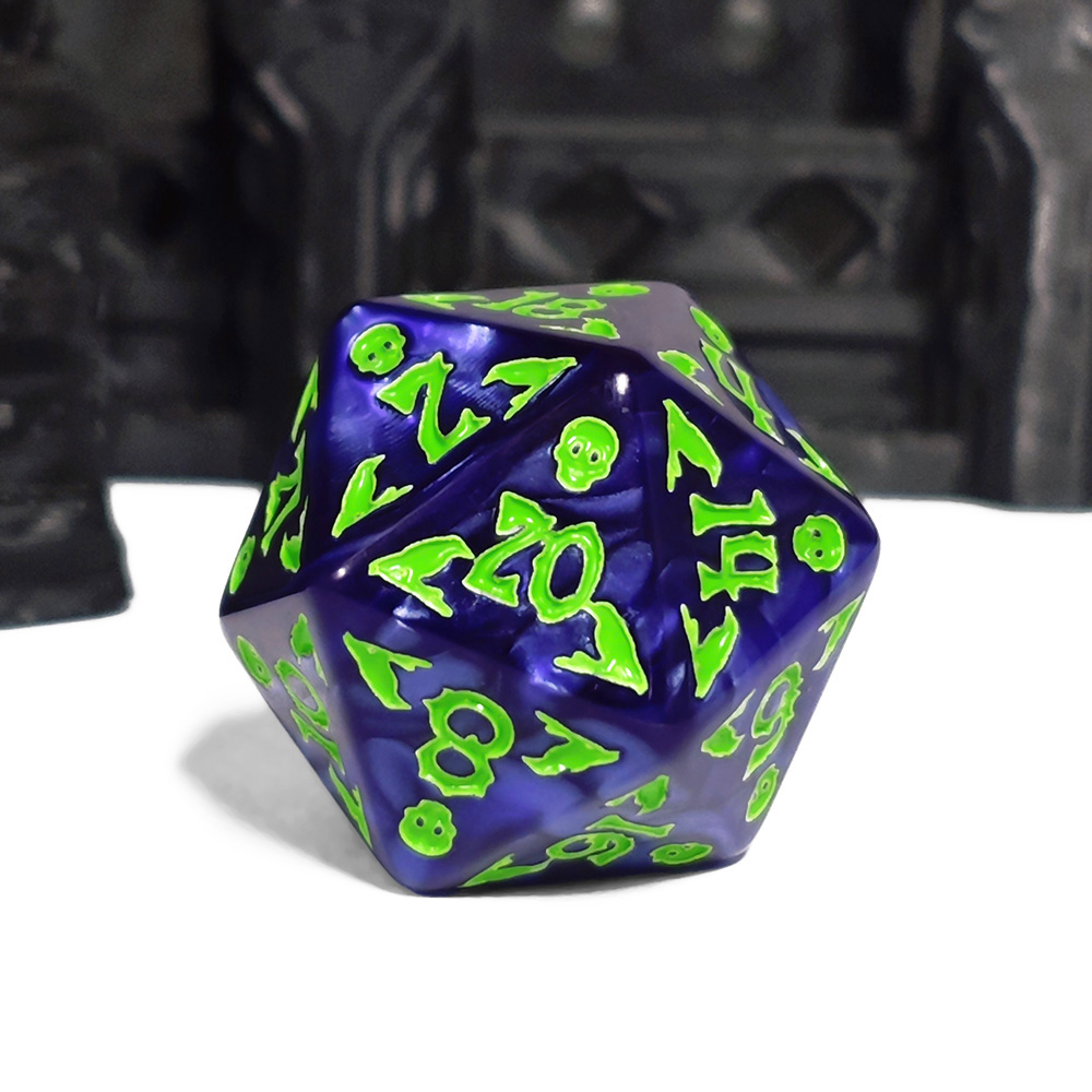 Cthulhu Dark Blue & Neon Green - Dice Set Polyhedral review and price