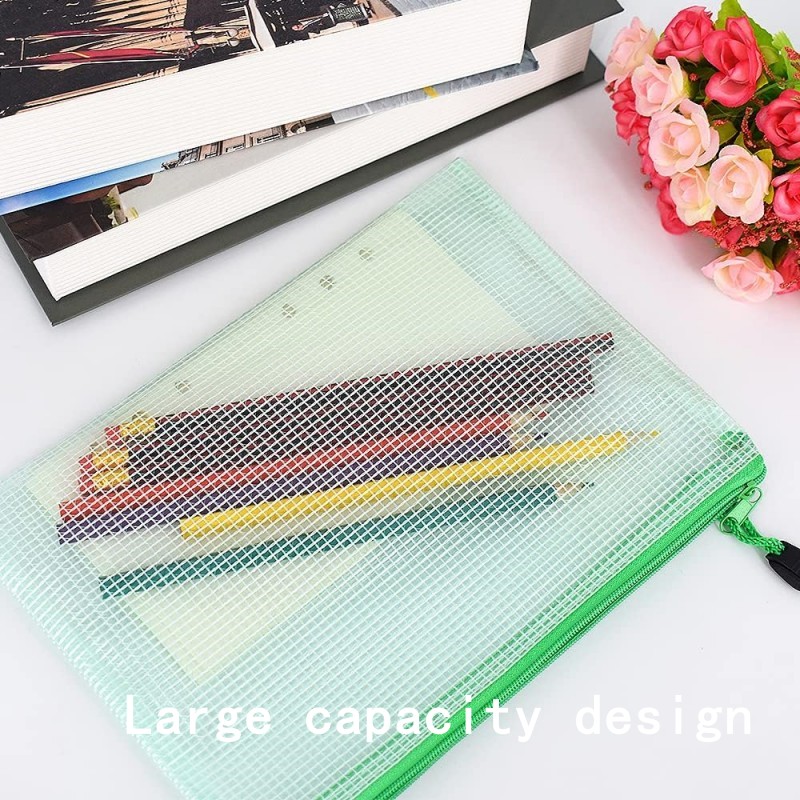 A5 Mesh Zipper Bag, Waterproof - Board Game Store review and price