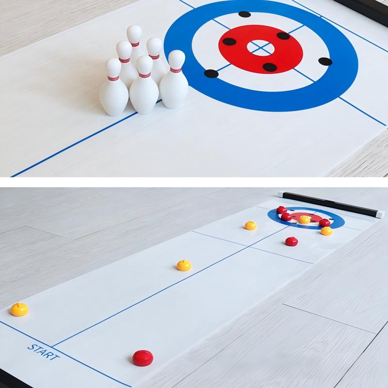 New Mini Curling&Bowling Table - Board Game Arena review and price
