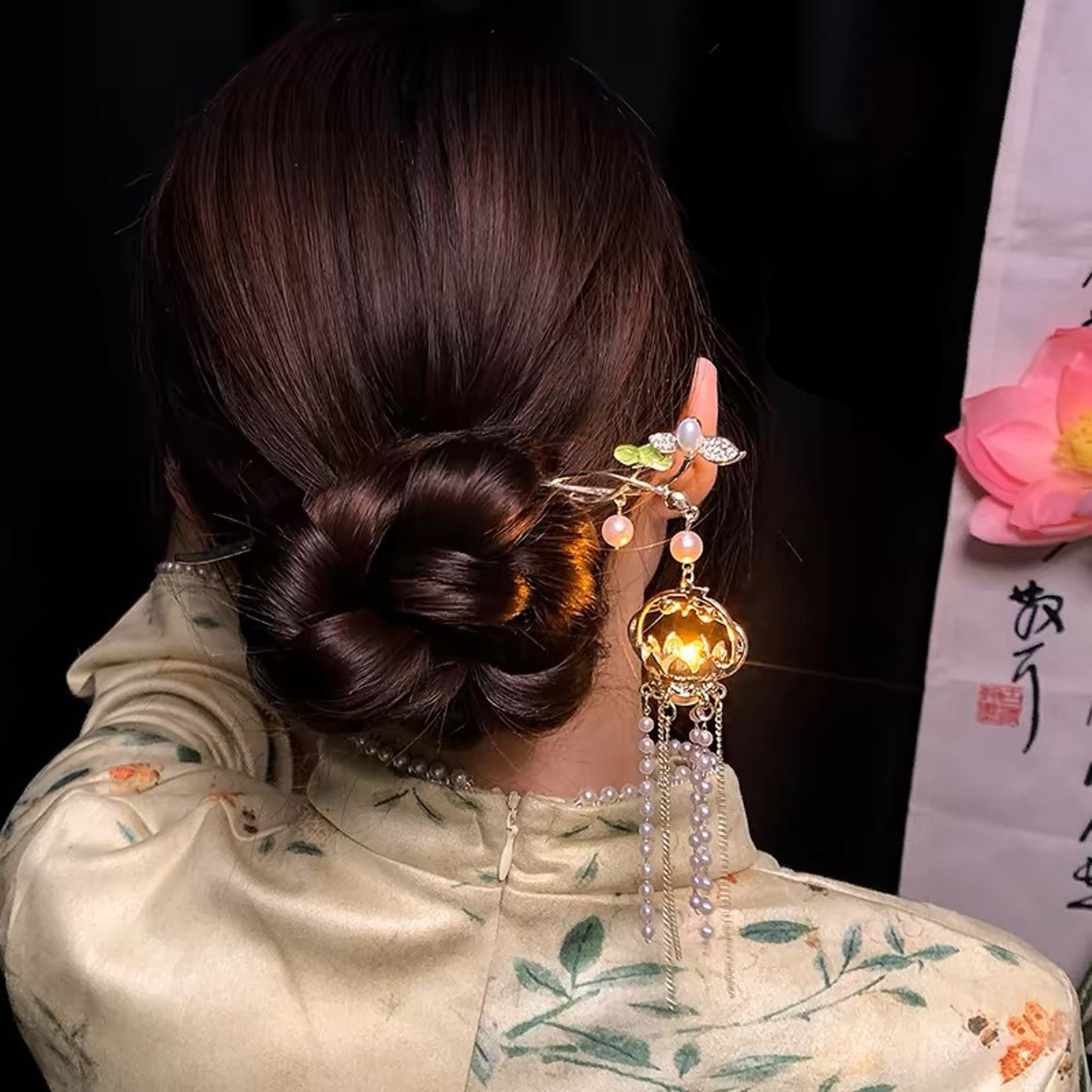 Luminous Flower Hairpin For Wo - Board Game Go review and price