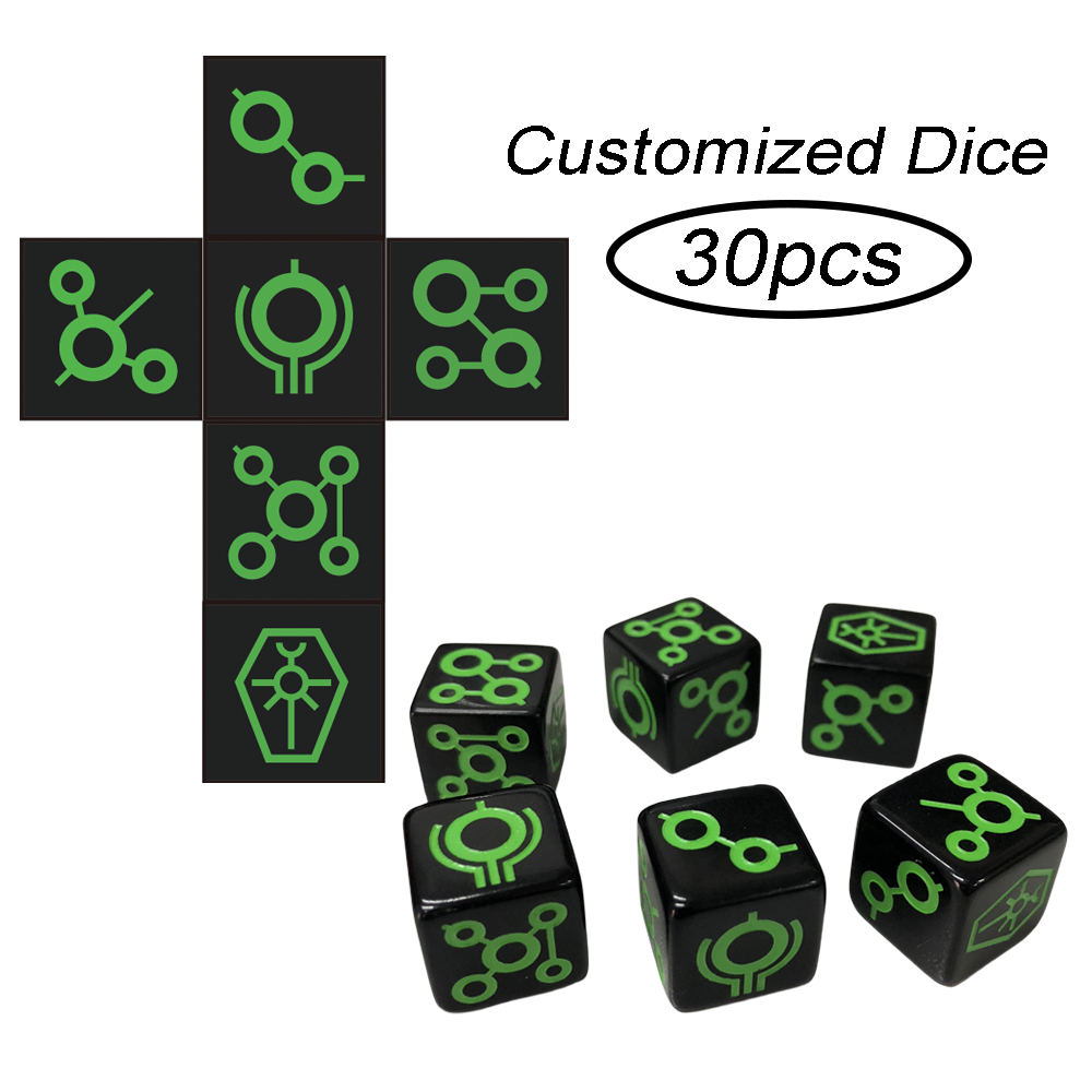 T&G 16mm Customized D6 Dice Lo - Board Game Logo review and price