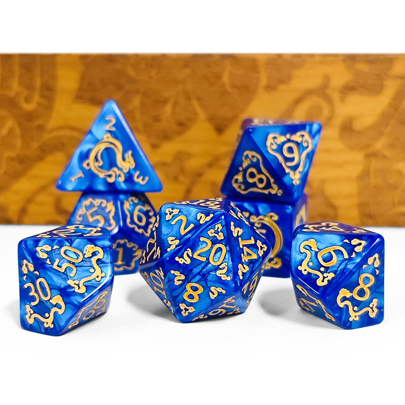 7pcs DND Dice 7Pcs/set Dragon  - Dice Set Polyhedral review and price