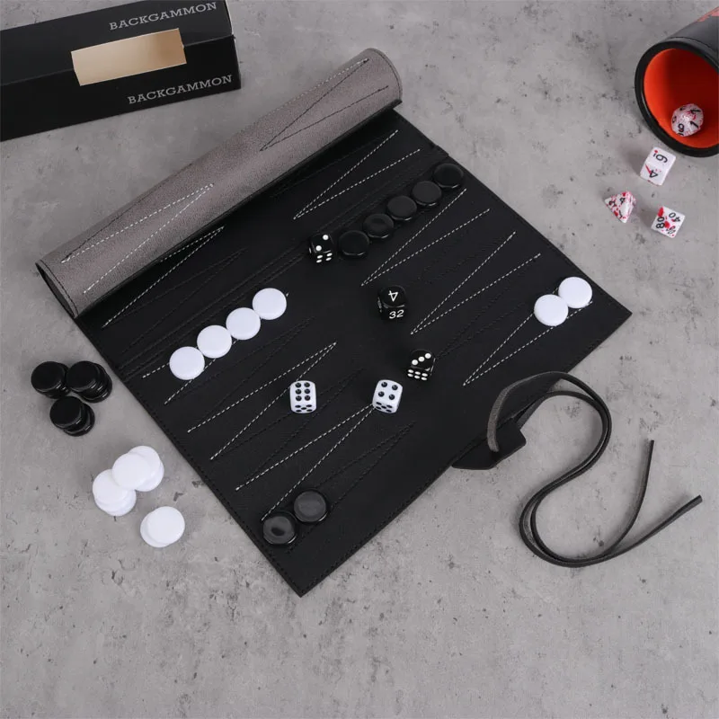 Roll Up Backgammon Sets Portab - Board Game Vantage review and price