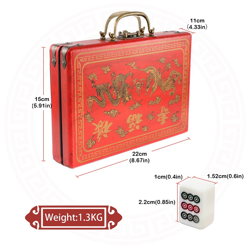 Mah-Jong 144 Tiles Chinese Num - Board Game Vantage review and price