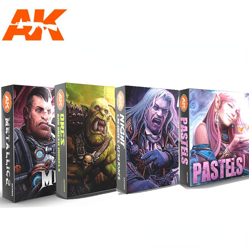AK Interactive 3rd Generation  - Miniature Painting Set review and price