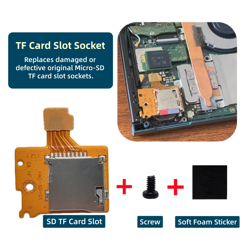 Replacement SD TF Card Slot So - Board Game Nintendo Switch review and price